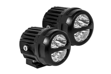 Markdown Pro Comp 2x2 Round 20W LED Pods White Spot Pair EXP76412P