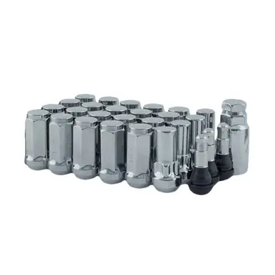 24-14mmx1.50 Chrome Mr Lugnut XL Acorn Lug Nut Install Kit For 6 Lug Vehicle 5454XLK6 Buy Direct
