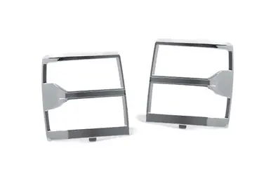 Morimoto XB LF543 Headlight Trim Bezels Chrome Pair LF543.C Worldwide Shipping