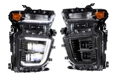 Morimoto XB Hybrid Headlights Pair For 2020-2024 Chevrolet Silverado HD LF546 One Day Deal