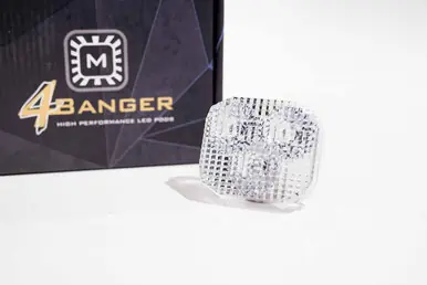 Professional Grade Morimoto 4Banger Replacement Lens White Flood BAF207