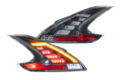 Free Returns Morimoto XB LED Tail Lights Smoked Pair For 2009-2020 Nissan 370Z LF419