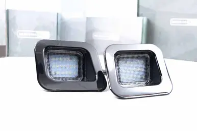 Secure Checkout Morimoto XB LED License Plate Lights Pair For 2003-2018 Dodge Ram LF73801