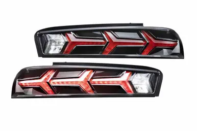 Factory Price Morimoto XB LED Lambo Tail Lights Red Pair For 2016-2018 Chevrolet Camaro LF400