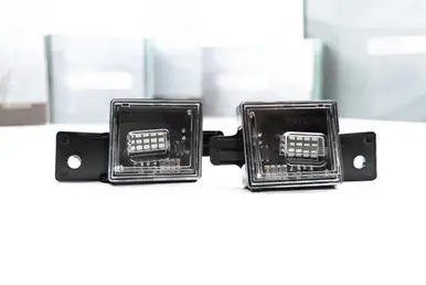 Best Choice Morimoto XB LED License Plate Lights Pair For 2014-2018 Chevy Silverado LF71207