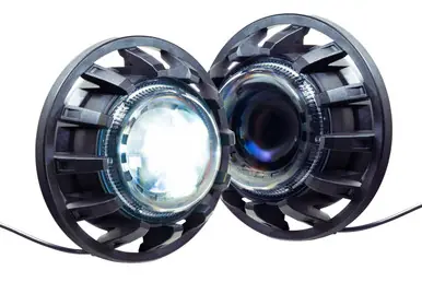 Latest Morimoto Sealed7 7in Round Headlights Pair For 2007-2017 Jeep JK LF515