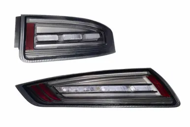 Morimoto XB LED Tail Lights Smoked Set For 2005-2008 Porsche 997.1 LF745 Modern