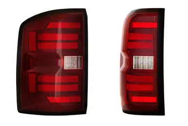 Direct From Manufacturer Morimoto XB LED Tail Lights Red Pair For 2014-2018 GMC Sierra LF730