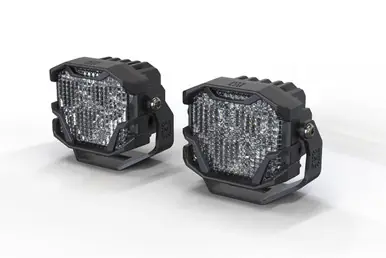 Morimoto Offroad 4Banger 2.0 HXB LED Light Pods White Flood Set BAF126.2 Holiday Sale