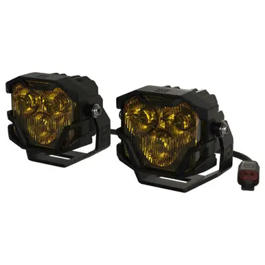 Morimoto Offroad 4Banger HXB LED Pods Yellow Combo Set BAF010 Hot Deal