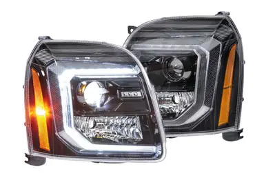 Last Chance Morimoto XB Hybrid LED Headlights Pair For 2007-2014 GMC Yukon LF557