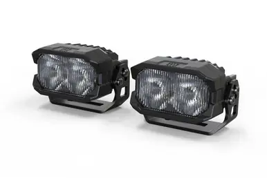 Hassle-Free Returns Morimoto Offroad 2Banger HXB LED Light Pods White SAE Wide Pair BAF116