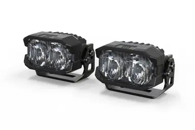 Free Returns Morimoto Offroad 2Banger NCS LED Light Pods White Combo Pair BAF106