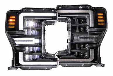 Worldwide Shipping Morimoto XB LED Gen2 Headlights Pair For 2017-2019 Ford Super Duty LF503.2-ASM