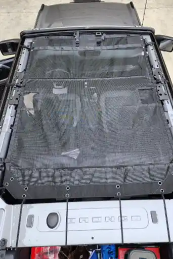 Body Armor Mesh Top For 2021-2023 Ford Bronco 91001 Popular