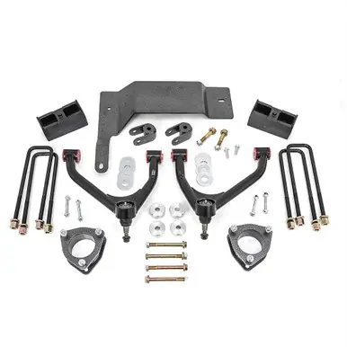Rugged Offroad 4" Front/2" Rear Lift Kit 2014-2018 Chevrolet Fits GMC 1500 4WD 95-34145 Best Seller
