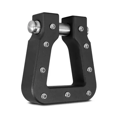 Body Armor 4x4 (5141-B) Reversible Mega D-Ring Billet Textured Black 7/8" Pin 5141-B Special Discount