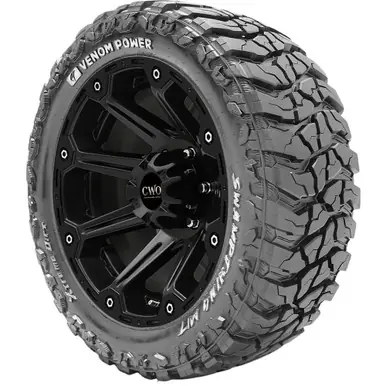 30x9.50R15LT Venom Power Swamp Thing M/T 104Q LRC White Letter Tire CVPSWMT40R Must Have