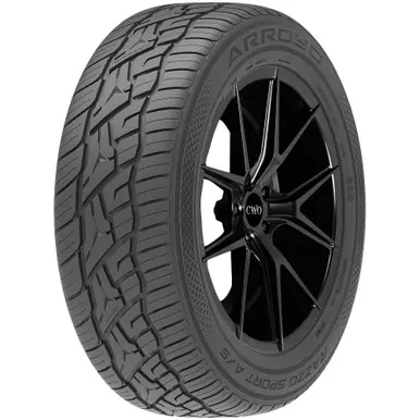 Price Cut 275/55R20 Arroyo Razzo Sport A/S 117V XL Black Wall Tire RSPAS001