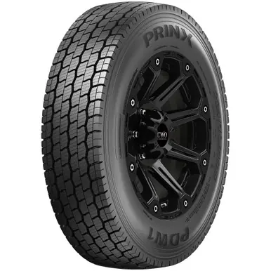 Direct From Factory 225/70R19.5 Prinx PDW1 128/126N LRG Black Wall Tire 2511250081