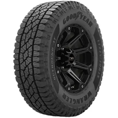 Best Price LT265/70R18 Goodyear Wrangler Outbound AT 124/121R LRE Black Wall Tire 755015001