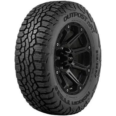 LT295/60R20 Nokian Outpost nAT 126/123S LRE Black Wall Tire T432839 Free Delivery