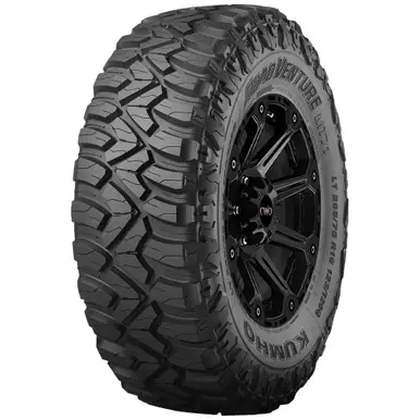 35x12.50R18LT Kumho Road Venture MT71 128Q LRF Black Wall Tire 2262543 Latest