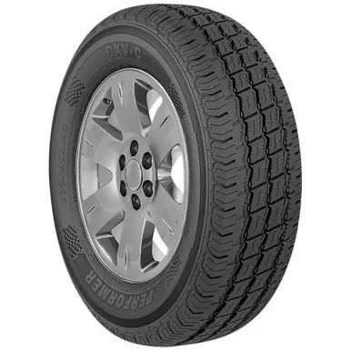 235/65R16C Multi-Mile Performer CXV-C 121R Load Range E Black Wall Tire PCX56 Price Drop