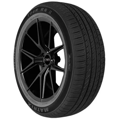 Viral 215/45R17 Multi-Mile Matrix Tour RS II 91V XL Black Wall Tire MTS53