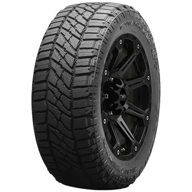 Fan Favorite LT295/60R20 Milestar Patagonia X/T 126R Load Range E Black Wall Tire 22935005