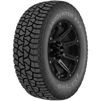 Handmade 265/70R16 Sumitomo Encounter AT2 112T SL Black Wall Tire AT293