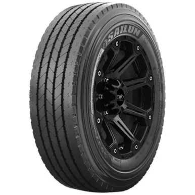 Deal 225/70R19.5 Sailun S637SP 128L Load Range G Black Wall Tire 5548285