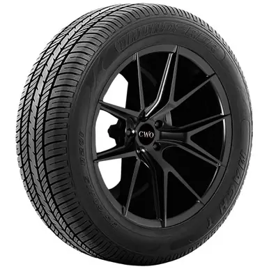 Premium 155/80R12 Thunderer Mach I 77T SL Black Wall Tire TH0010