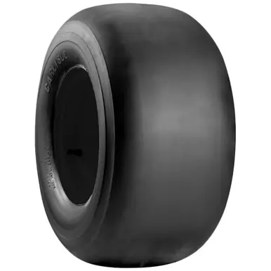 Professional Grade 4.00x6NHS Carlstar Smooth LRA Black Wall Tire 327051
