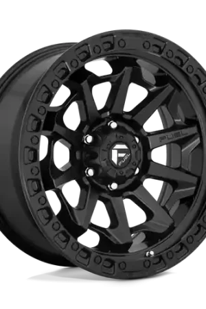 Luxury Fuel 1PC D694 COVERT 5X139.7 15X8 -19 MATTE BLACK