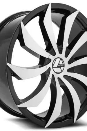Don’t Miss Out Azara AZA-507 6x135/6x139.7 32x10 +25 Gloss Black & Machined