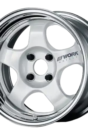 Work Meister S1 2P 5x114.3 15x9+22 A Disk White Trusted Brand