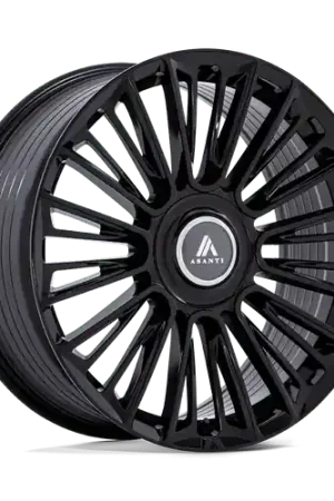 Asanti Black AB049 PREMIER BLANK 26x10 +20 GLOSS BLACK Affordable