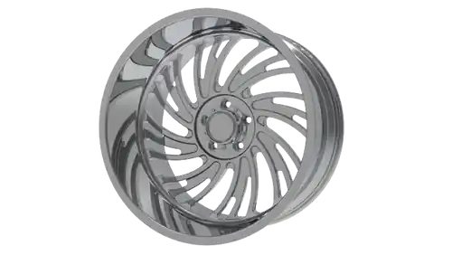 Carolina Forged Myrtle 5x5.5 28x14 -76 High Polish Genuine