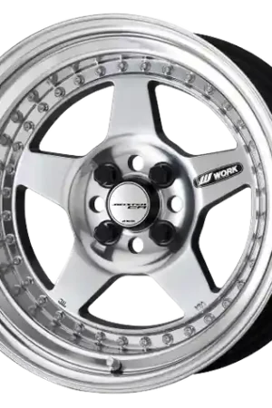 Today Only Work Meister Cr01 5x108 15x8.5+16 A Disk Bright Buff Finish