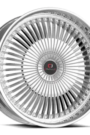 Exclusive Offer Cavallo CLV-41 4x100/4x114.3 18x8 +35 Nano Chrome