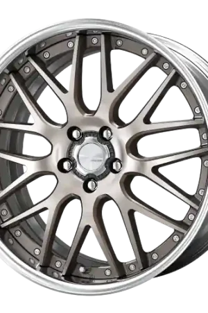 Work Lanvec Lm1 5x100 18x11.5+38 A Disk Trans Gray Polish Same Day Shipping