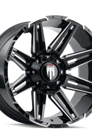 American Truxx Boom AT1903 8x170 18x9-12 Black/Milled Order Now