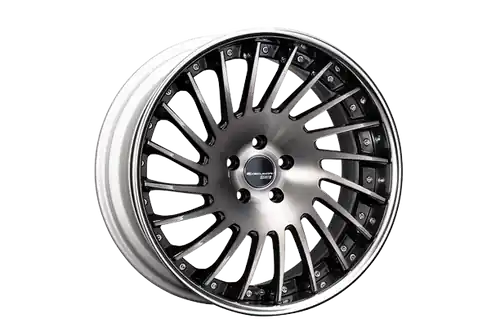 SSR CV05S 5X112 20X11+11 SCNR Disk Galaxy Clear Black Free Shipping