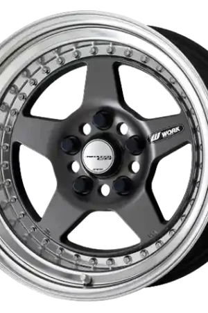 Work Meister Cr01 5x112 16x6+10 A Disk Matte Gunmetal Final Sale
