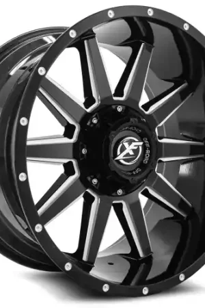 XF Off-Road XF-219 5x127/5x139.7 20x10 -24 Gloss Black & Milled Certified