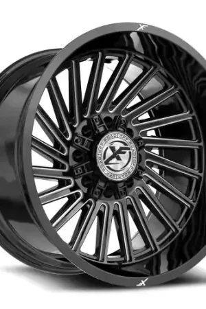 XF Off-Road XF-239 8x165.1/8x170 20x10 -12 Gloss Black & Milled Money Back Guarantee