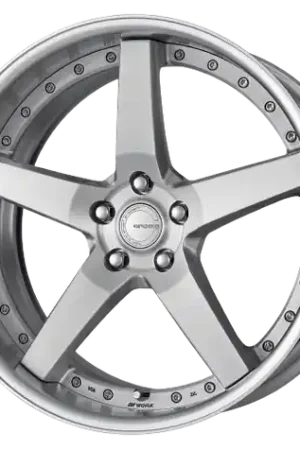 Work Gnosis Gr203 5x114.3 20x10+30 O Disk Brush Silver Clear Latest