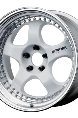 Work Meister S1 3P 5x120.65 19x10-14 R Disk White Money Back Guarantee