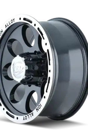 Best Choice Ion Type 174 5x127 15x8-27 Black/Machined Lip